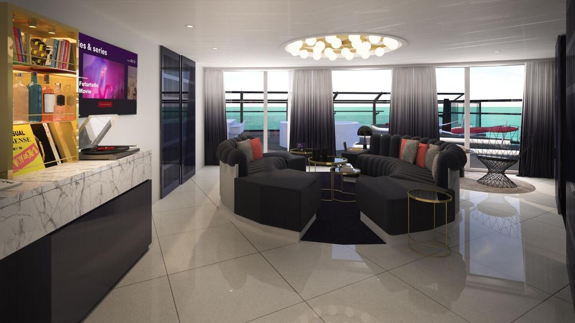 Massive Suite Living Room