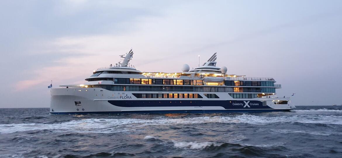 Celebrity Cruises Takes Delivery of Their Newest Ship, Celebrity Flora