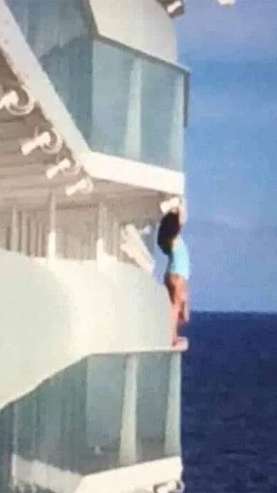 Royal Caribbean cruise passenger banned for life following dangerous swimsuit photo shoot: 'Absolute idiot'