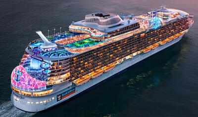 Royal Caribbean has announced its fifth Oasis Class ship, Wonder of The Seas which will set sail from Shanghai, China in 2021